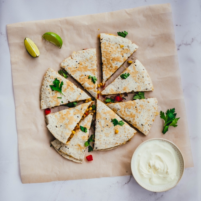 Mexican quesadilla with Eat Me At