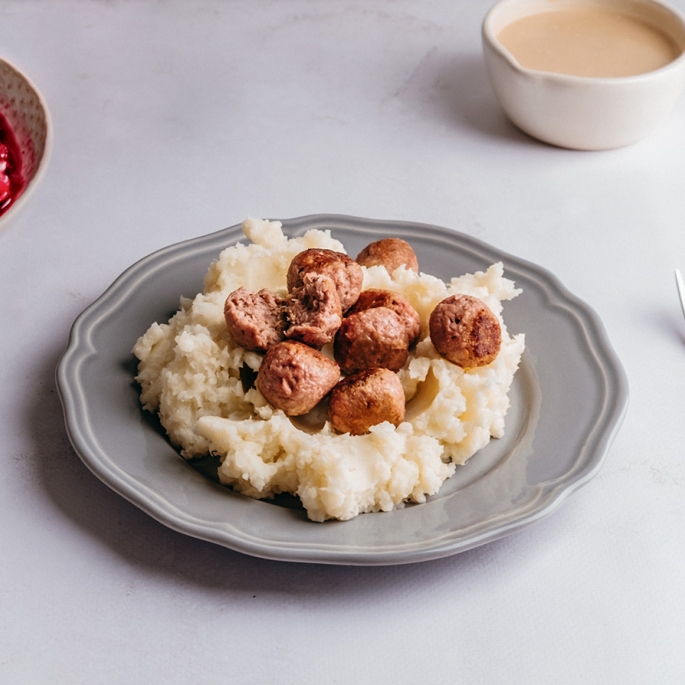 Ikea Meatballs with Eat Me At