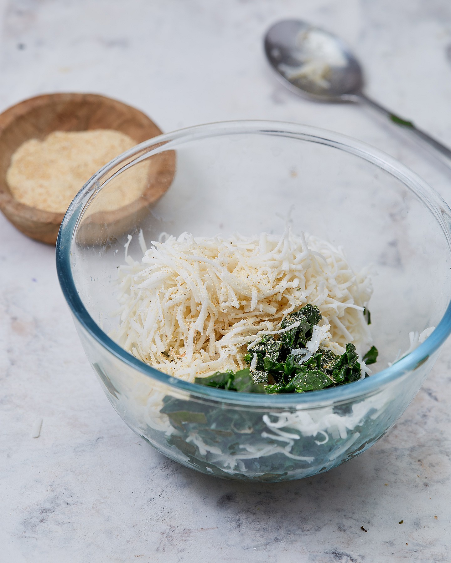 Eat me at mincemeat croquettes with mozzarella and spinach - Photo №5