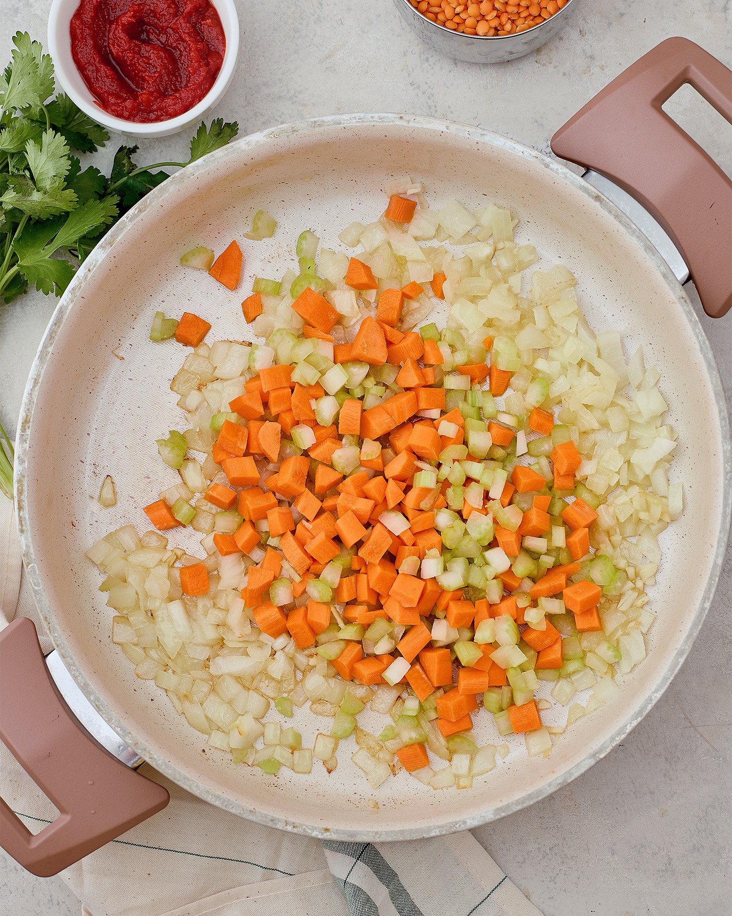 Thick lentil soup with minced meat eat me at - Photo №4