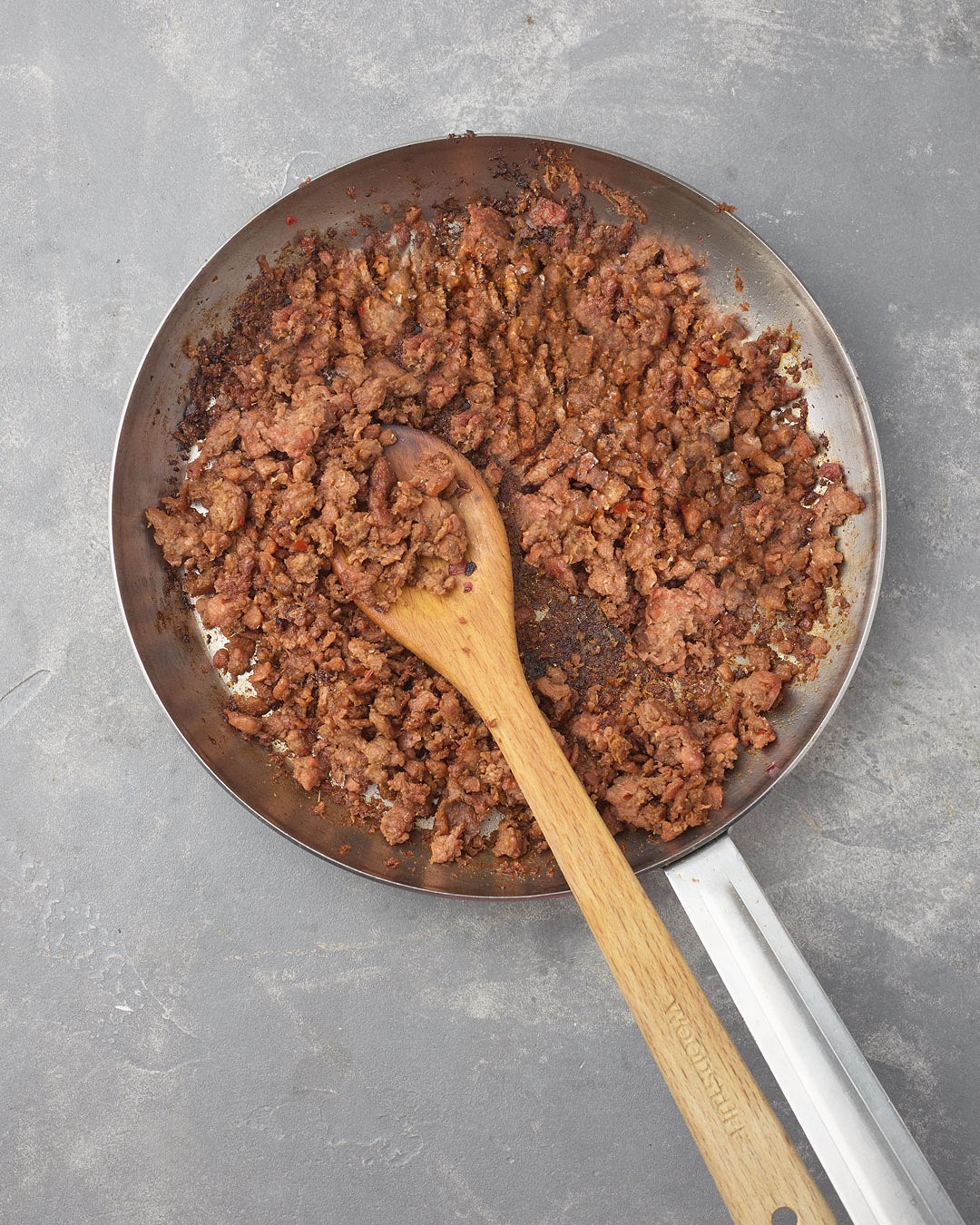 Тако салат з фаршем eat-me-eat і лаймово-кінзовою заправкою - Photo №5