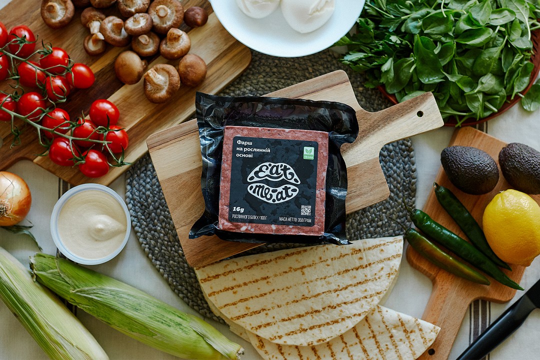 Врап з грибами та фаршем Eat me at - Зображення №2