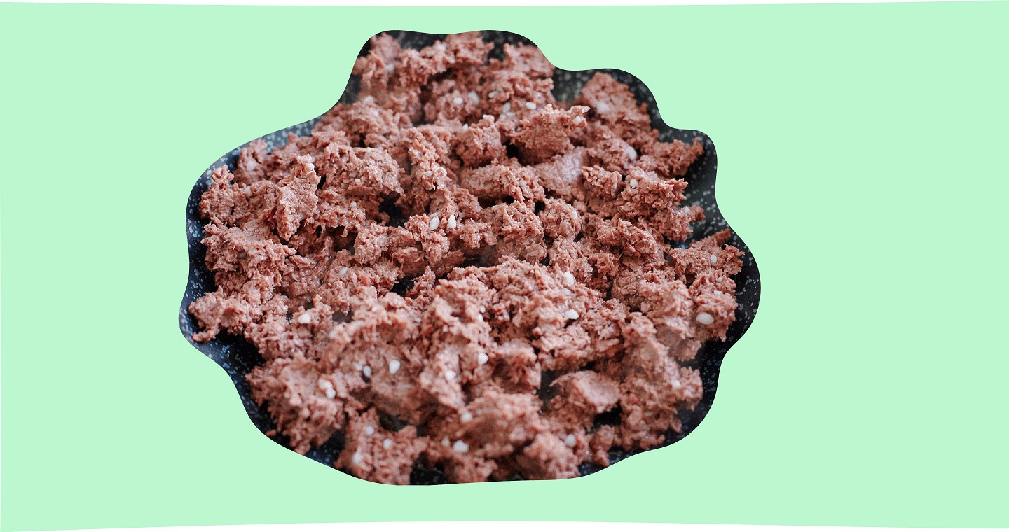 Roll with minced Eat Me At and mushrooms - Photo №4