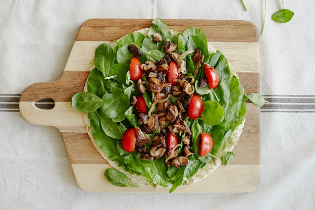 Врап з грибами та фаршем Eat me at - Зображення №13