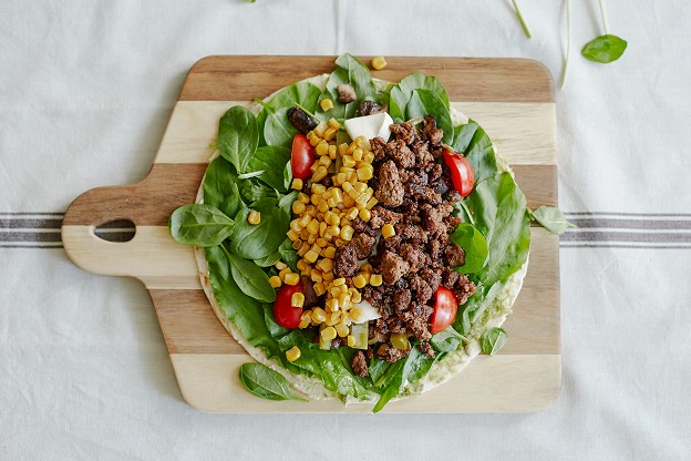 Roll with minced Eat Me At and mushrooms - Photo №21