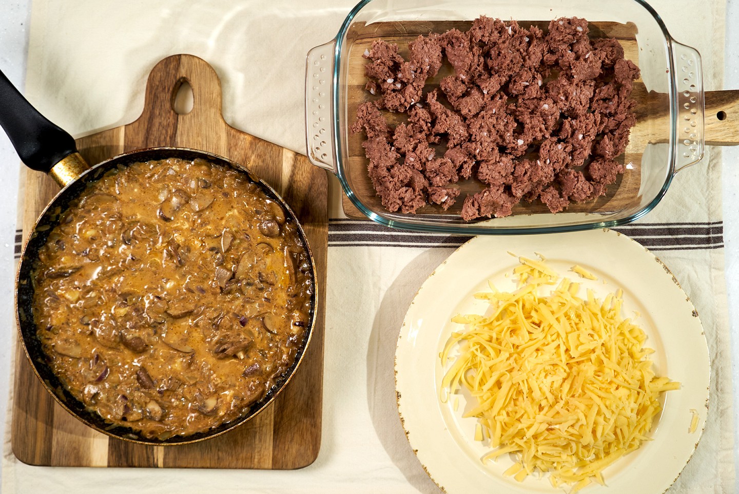 Julien with minced meat Eat Me At and mushrooms - Photo №8