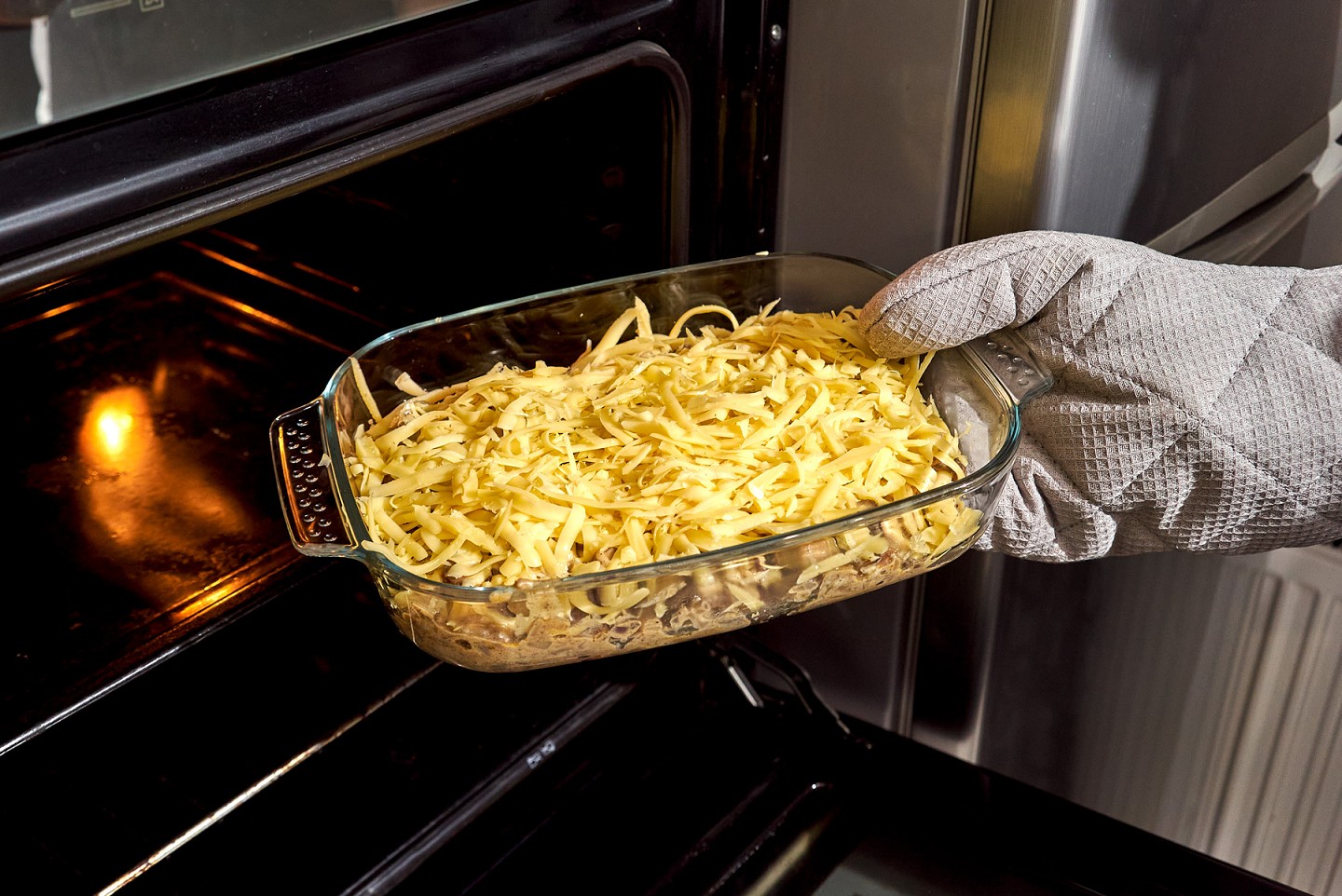 Жульєн з грибами та фаршем Eat me at - Зображення №9