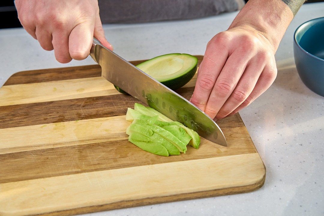 Croissant with vegan scramble and minced meat Eat Me At - Photo №3