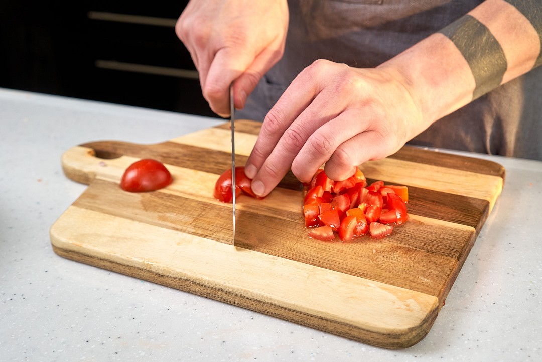 Croissant with vegan scramble and minced meat Eat Me At - Photo №7