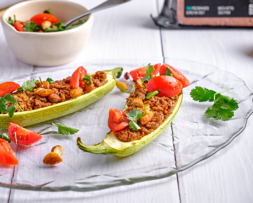 Stuffed zucchini with Eat me at