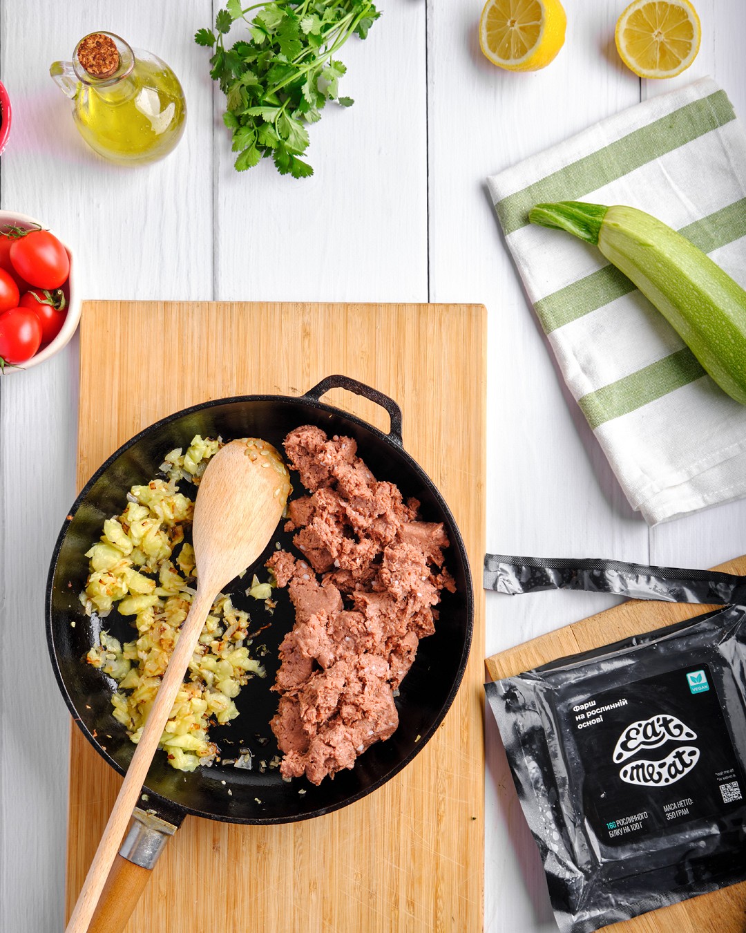 Stuffed zucchini with Eat me at - Photo №5