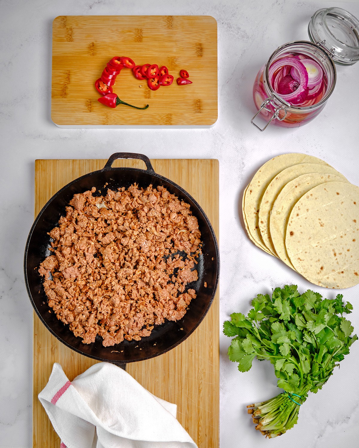 Tacos with onions and Eat Me At - Photo №4