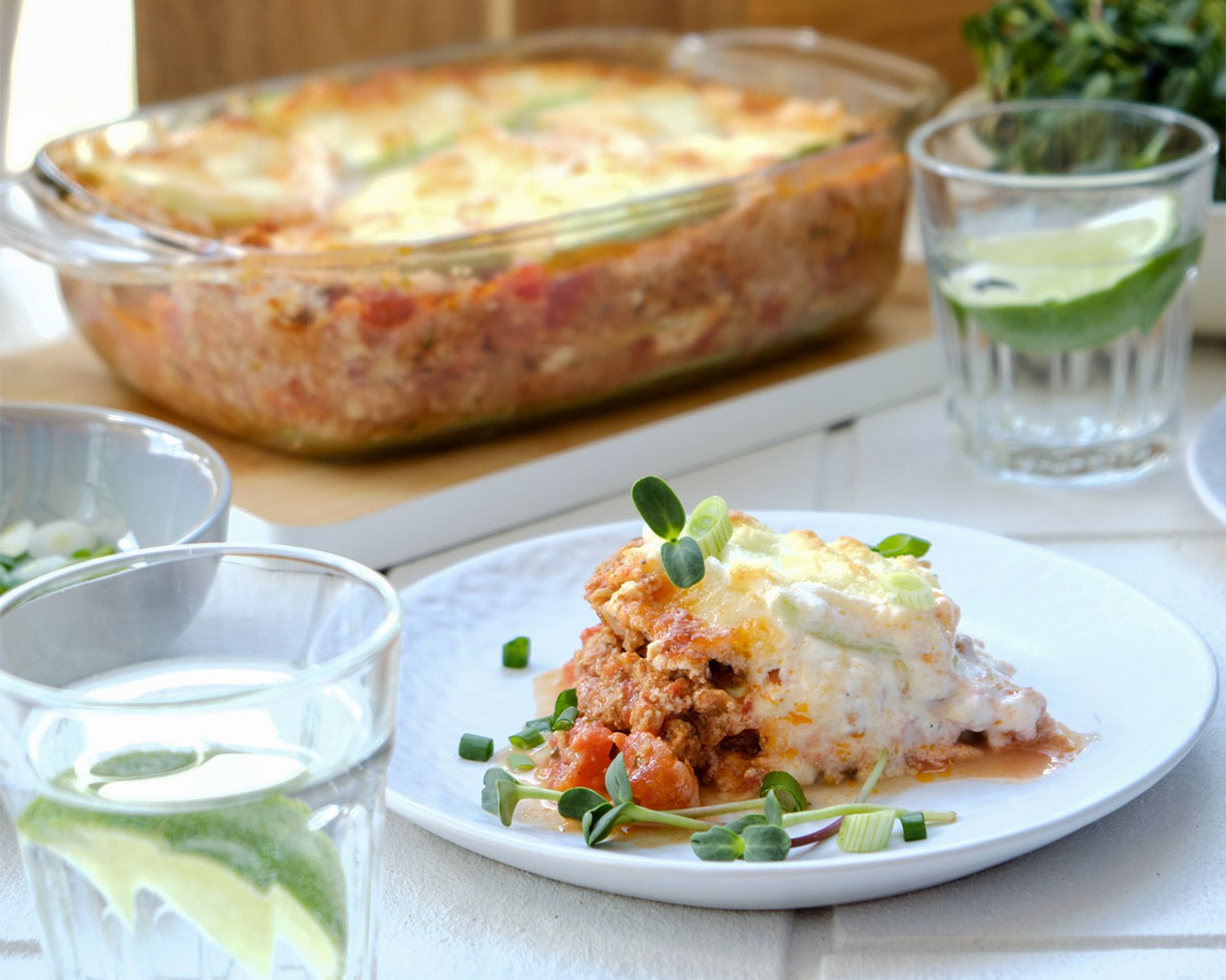 Lasagna with Zucchini and Ricotta and Eat Me At - Photo №1