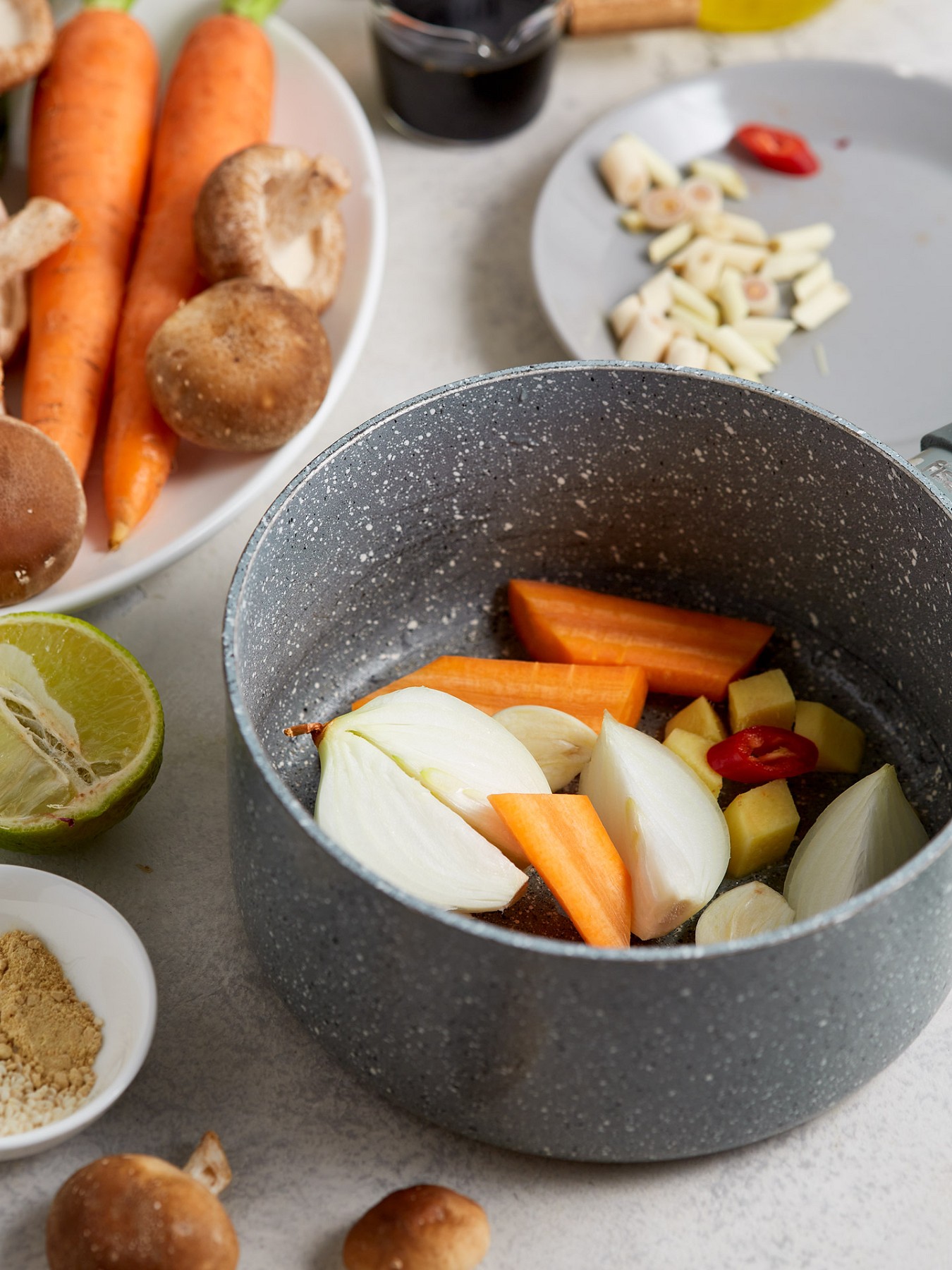 Asian light soup with lemongrass and Eat me at - Photo №3