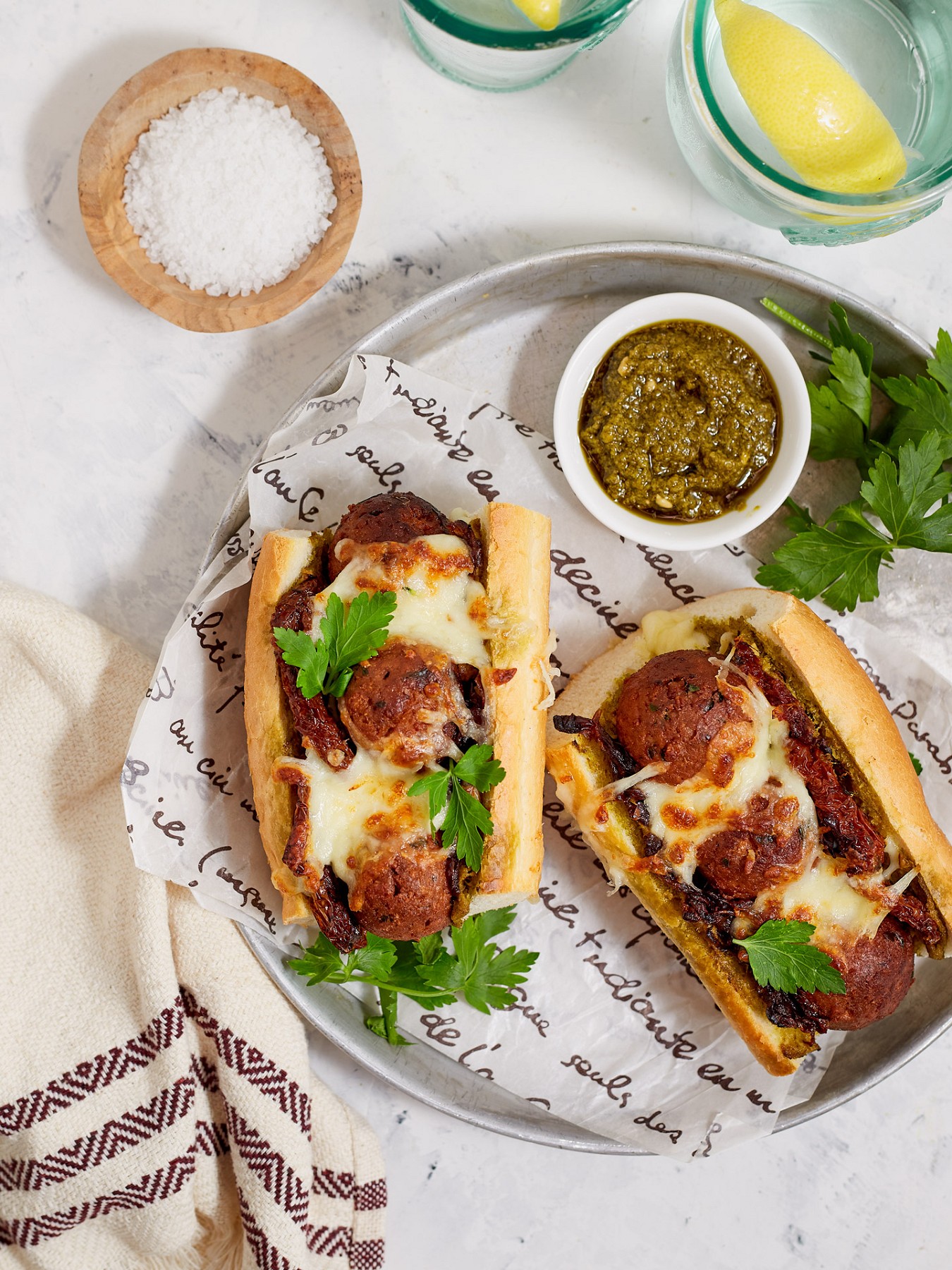 Sub sandwiches with meatballs Eat me at - Photo №8