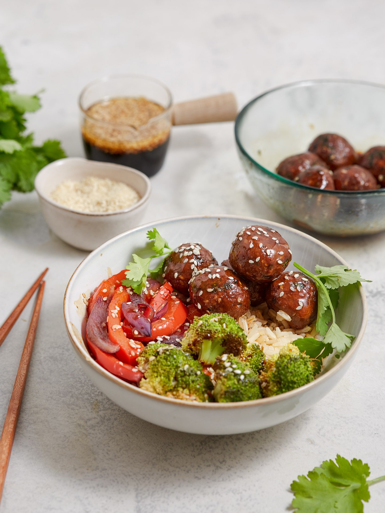 Teriyaki Bowl with Meatballs Eat me at - Photo №8 - «Eat Me At» Teriyaki Bowl with Meatballs Eat me at - Photo №8