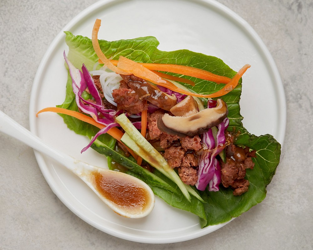 Vrap with ginger sauce and Eat Me At