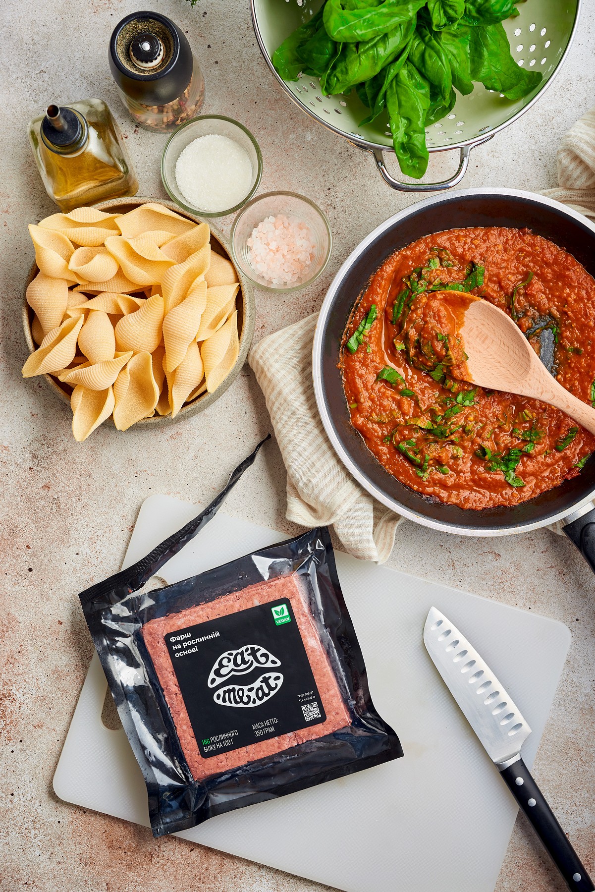 Conchiglie with bolognese sauce with Eat me at - Photo №5