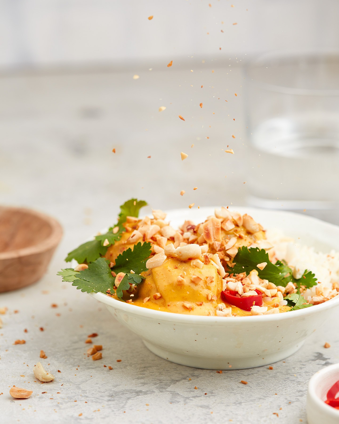 Meatballs Eat me at in pumpkin curry sauce - Photo №8