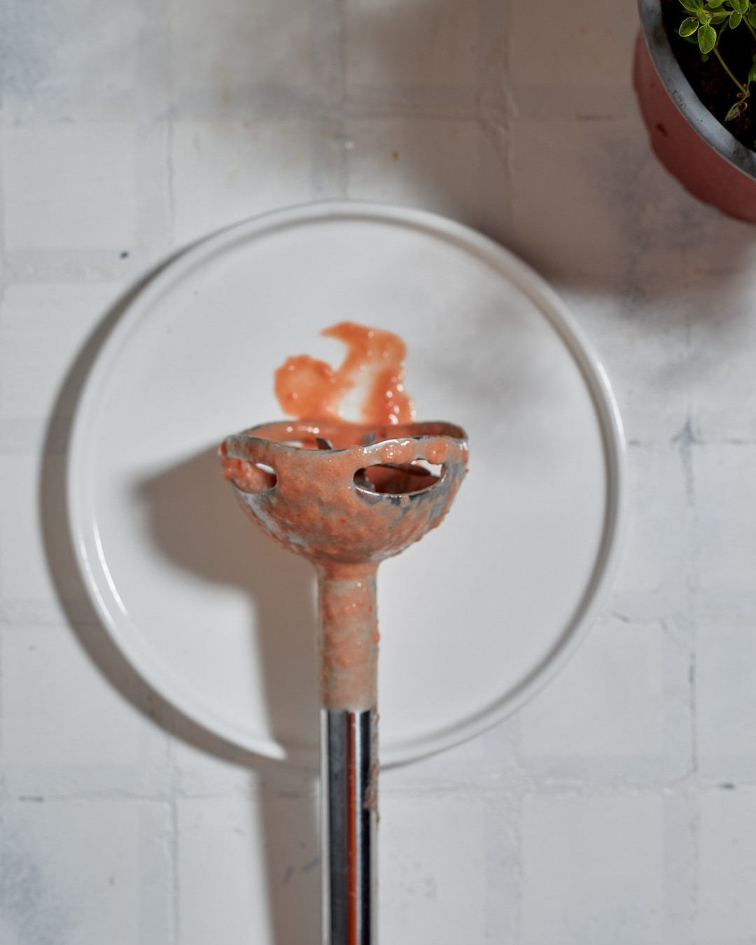 Simple tomato soup from baked vegetables with meatballs Eat me at - Photo №6