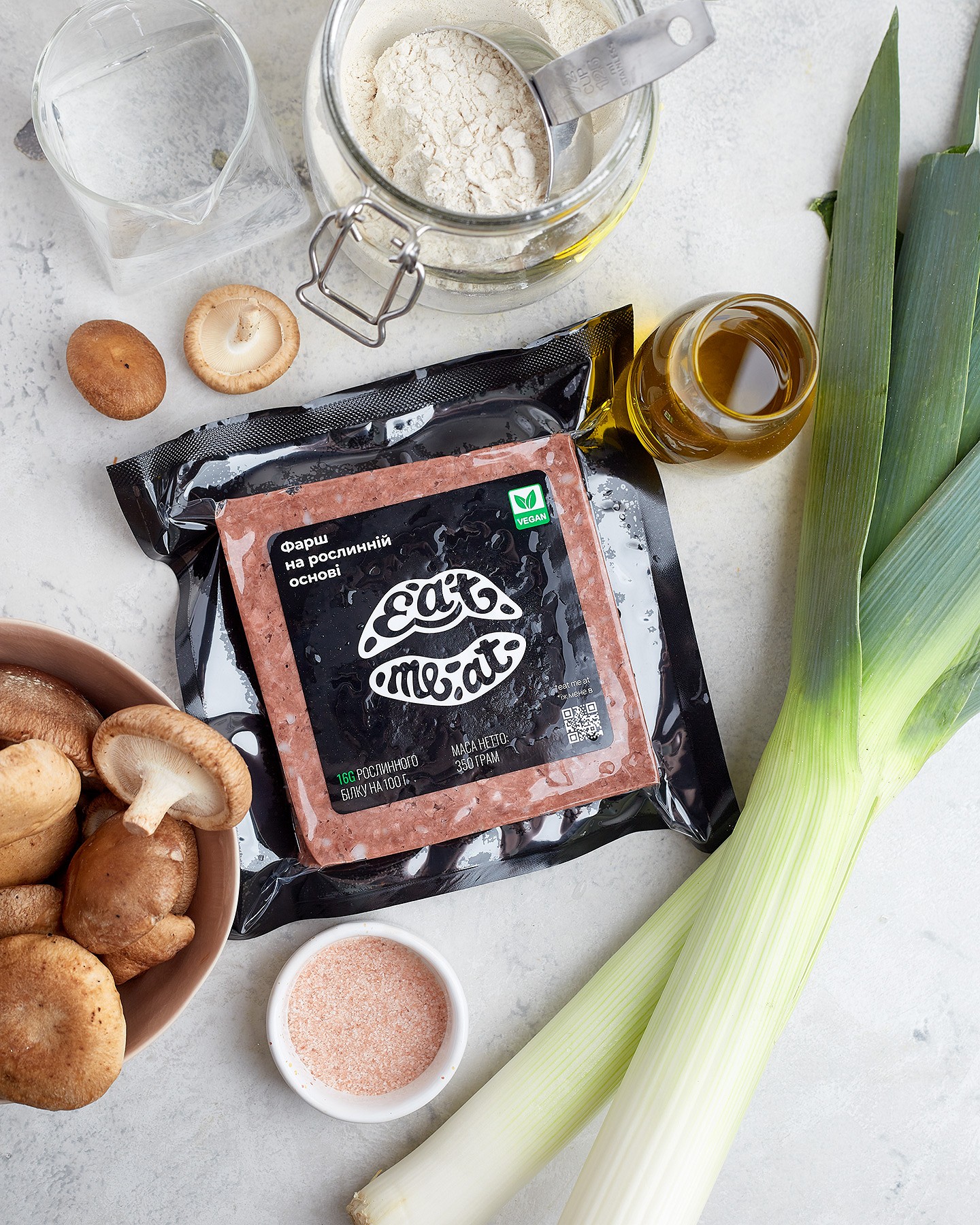 Wholemeal breadcrumbs with Eat me at and mushrooms - Photo №2