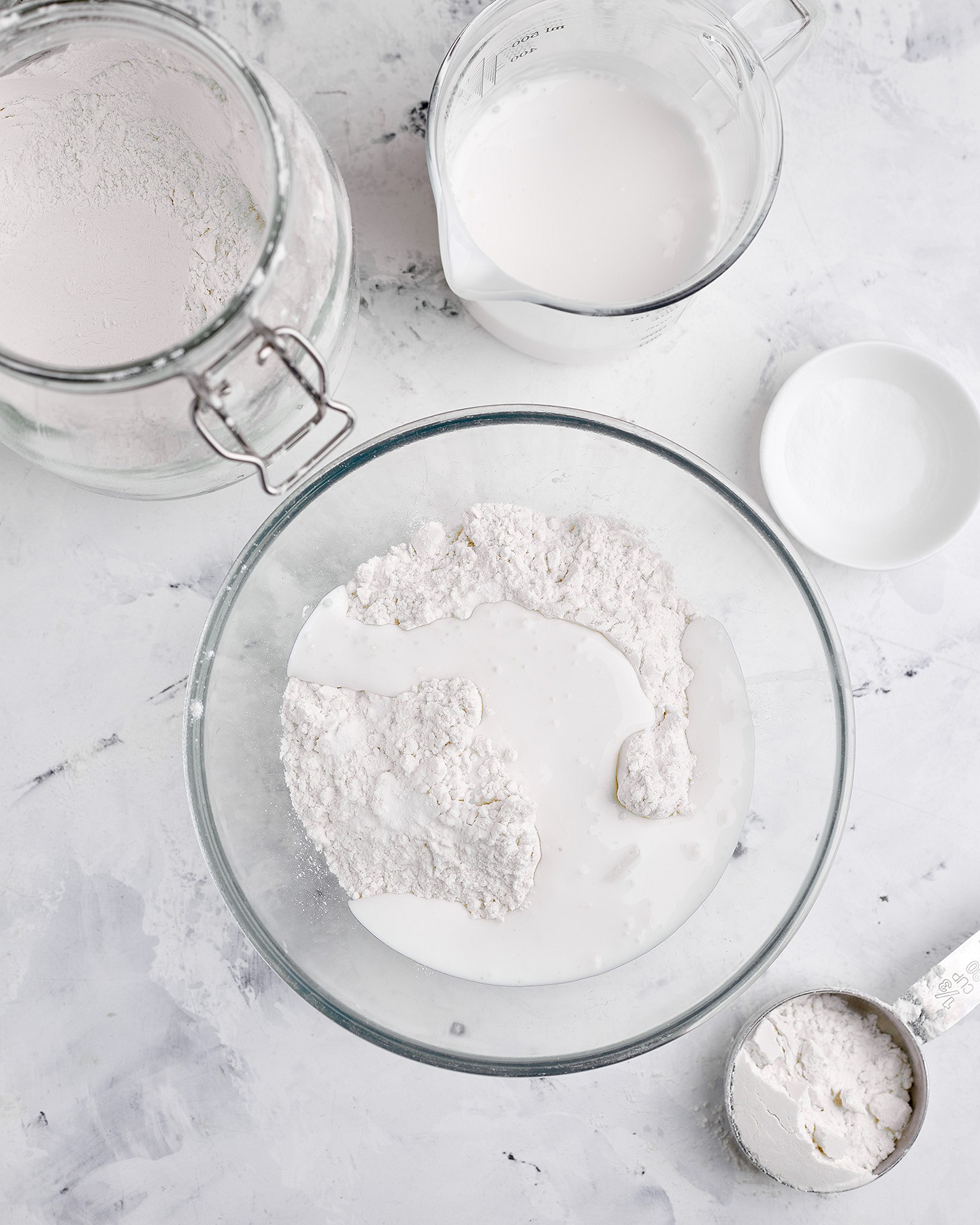 Steam dumplings with minced Eat me at and peanut sauce - Photo №3