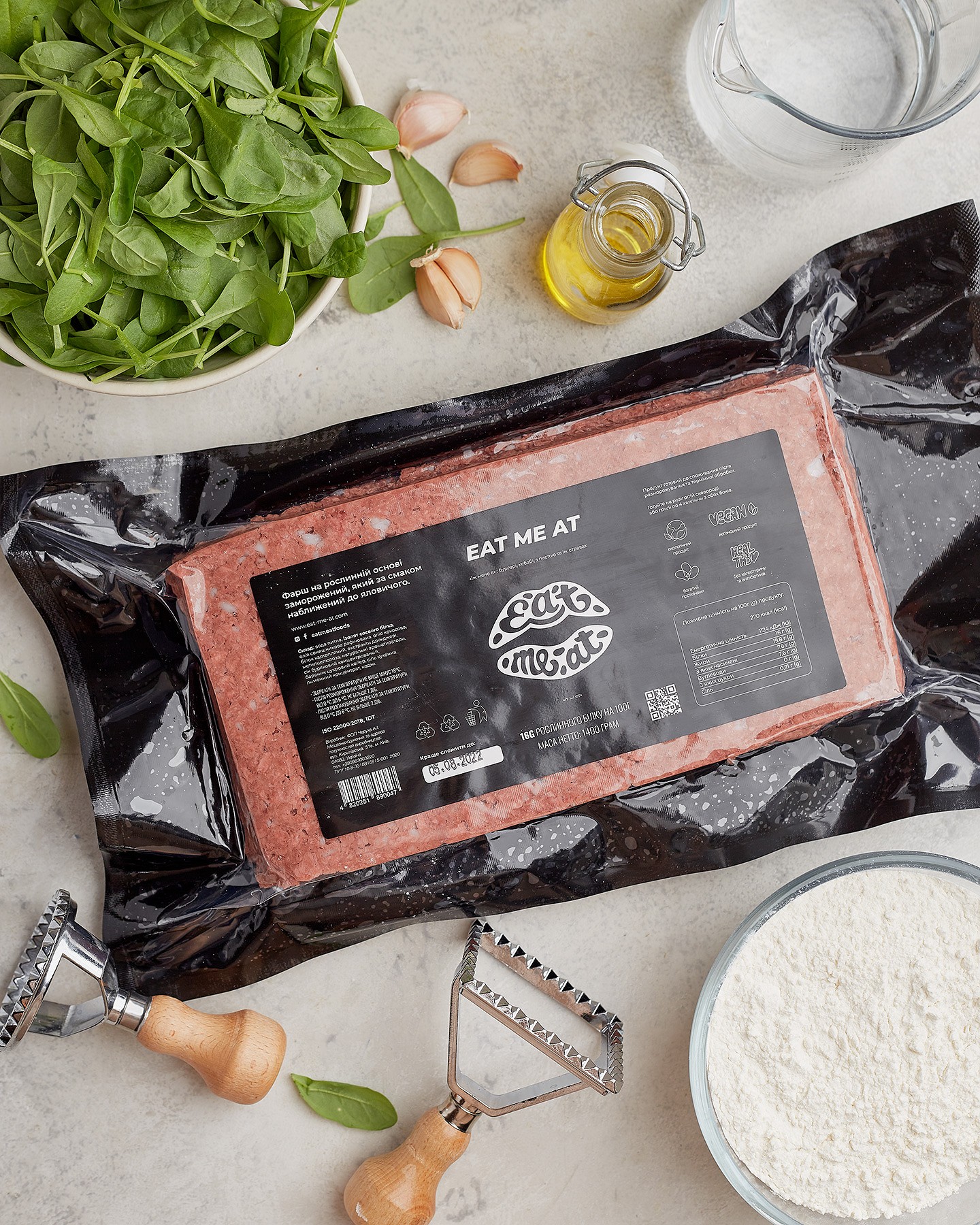 Ravioli with minced meat Eat me at and spinach - Photo №2