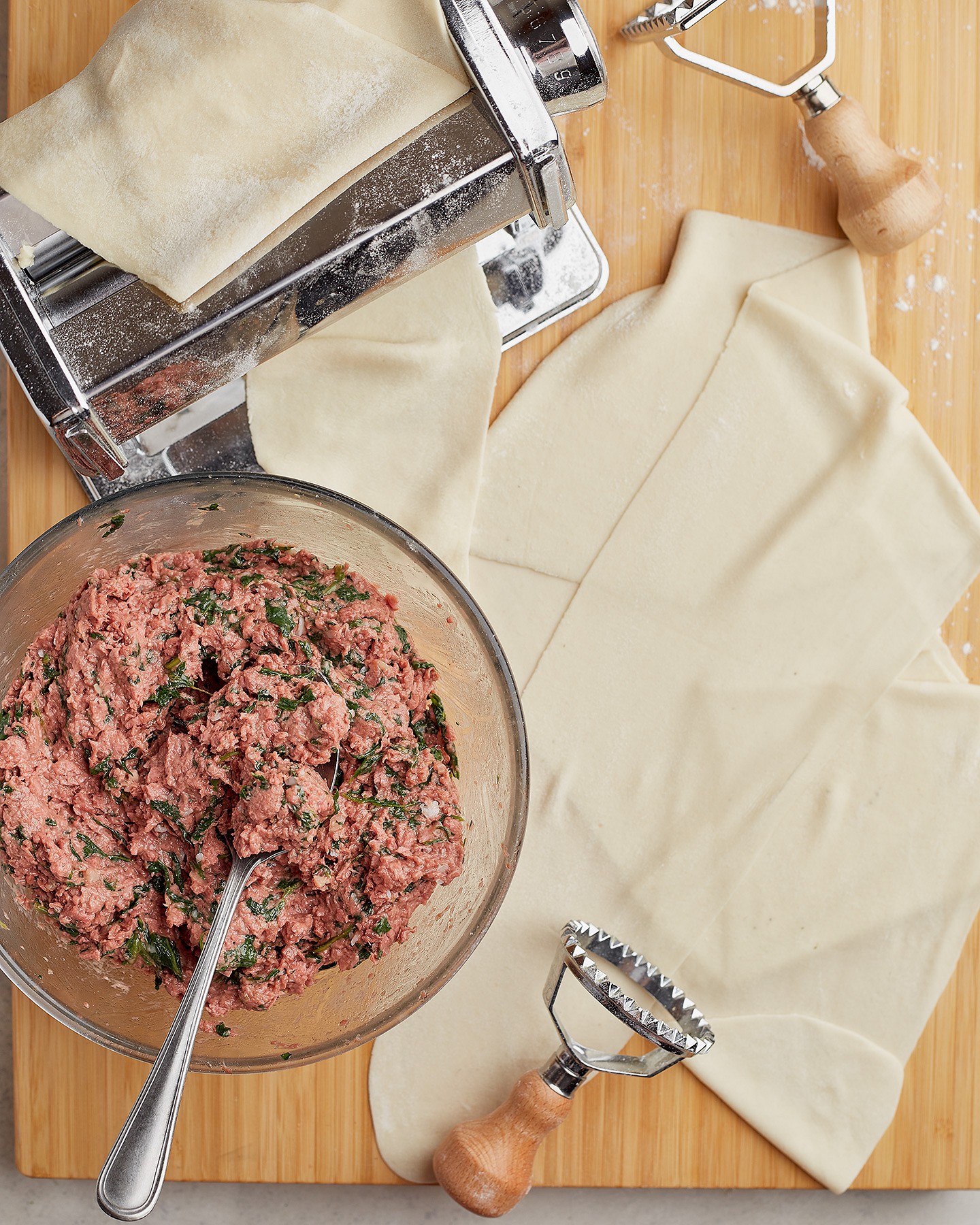 Ravioli with minced meat Eat me at and spinach - Photo №6