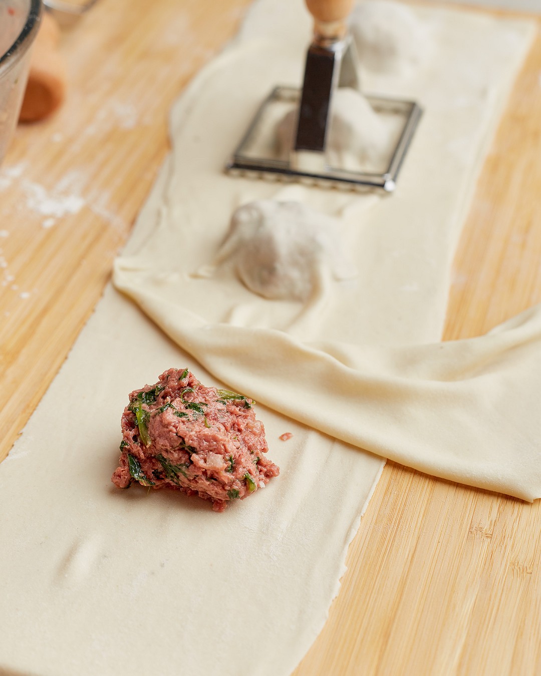 Ravioli with minced meat Eat me at and spinach - Photo №8